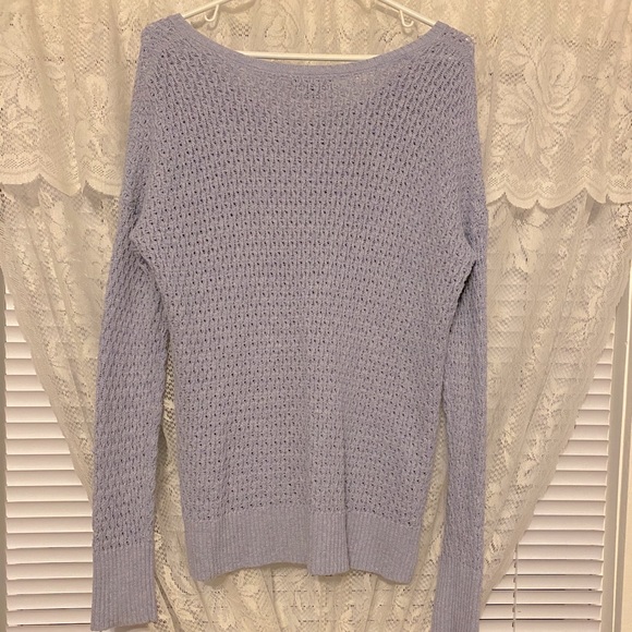 Lavender American Eagle Knit Sweater - Picture 2 of 2